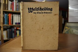 Weltscheiding. Erlebnis und Ergebnis.