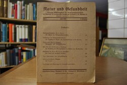 Natur und Gesundheit 2. Jahrgang Heft 7 Juli 1941.