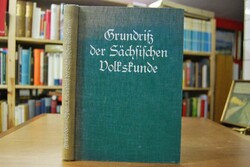 Grundriß der Sächsischen Volkskunde.