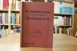 C. Stiefelmayer Meßwerkzeugfabrik Esslingen a.N...