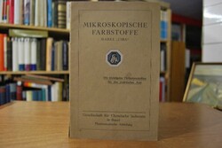 Mikroskopische Farbstoffe Marke "Ciba". Die wic...