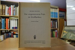 Der angemessene Preis im Straßenbau. Ein Beitra...