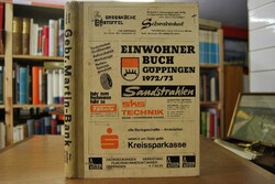 Einwohnerbuch Göppingen. Ausgabe 1972/73.