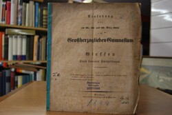 Einladung zu den am 28., 29. und 30. März 1844 ...