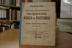 Schulbericht Karlsgymnasium Heilbronn 1852.