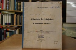 Einladungsschrift der am 3. October 1864 stattf...