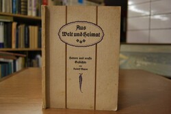 Aus Welt und Heimat. Heitere und ernste Gedichte.