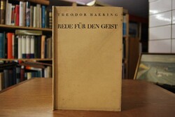 Rede für den Geist. Gehalten in Stuttgart am 26...