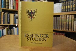 Esslinger Studien. Zeitschrift 18/1979.