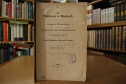 Der Pietismus in Bayreuth.