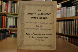 New, Bright Lacquered Brass Goods. No. VI. Adol...