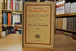 Aus den Zeiten des Königs Friedrich.