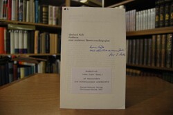 Sonderdruck des Aufsatzes "Probleme einer moder...