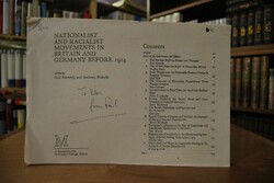 Fotokopie des Aufsatzes "The pre-war Right in B...