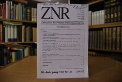 Sonderdruck des Aufsatzes "Theodor Anton Heinri...