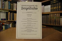 Sonderdruck des Aufsatzes "Das Reparationsprobl...