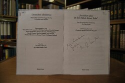 geheftete Kopie des Aufsatzes "Lebens- und Rech...