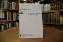 Sonderdruck des Aufsatzes "Sozialstaat in der S...