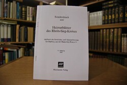 Sonderdruck des Aufsatzes "Kirchliches Leben in...