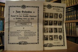 Zum Gedenken der im heldenmütigen Kampf für das...