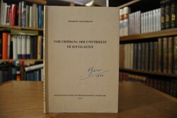 Vom Ursprung der Universität im Mittelalter.