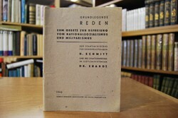 Grundlegende Reden zum Gesetz zur Befreiung vom...