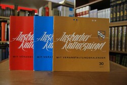 Ansbacher Kulturspiegel. Hefte 27, 28, 30.