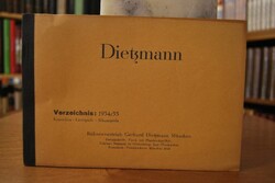 Dietzmann. Verzeichnis 1954/55 Komödien, Lustsp...