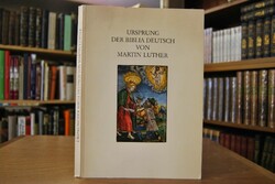 Ursprung der Biblia Deutsch von Martin Luther. ...