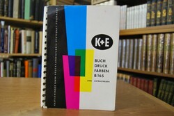K+E Buchdruckfarben B 165.