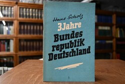 3 Jahre Bundesrepublik Deutschland.