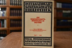 Die Gewerkschaftsbewegung in Belgien.