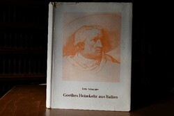 Goethes Heimkehr aus Italien. "Es geht ein neue...