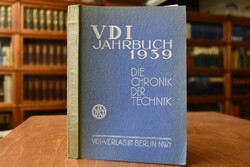 VDI Jahrbuch 1939. Die Chronik der Technik.