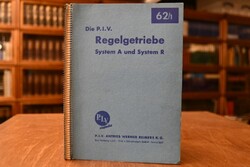 Die P.I.V. Regelgetriebe System A und System R.