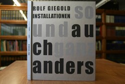 Rolf Giegold - so und auch ganz anders [Install...