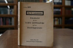 H.Dv. 400 (Heeresdienstvorschrift) Schußtafel f...