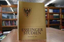 Esslinger Studien. Zeitschrift 20/1981.