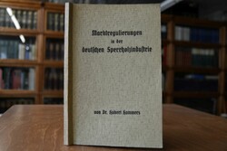 Marktregulierungen in der deutschen Sperrholzin...