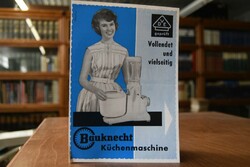 Bauknecht Küchenmaschine. Verkaufsprospekt 51 0...