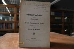 Schlußrede und Gebet bei der Einweihung der Neu...