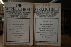 Die Wirklichkeit. Deutsche Zeitschrift für Ordn...