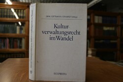 Kulturverwaltungsrecht im Wandel. Rechtsfragen ...