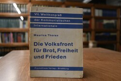Die Volksfront für Brot, Freiheit und Frieden. ...