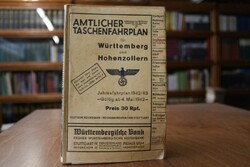 Amtlicher Taschenfahrplan für Württemberg und H...