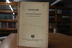 Festgabe für Alexander Hoffmann zu seinem 60. G...