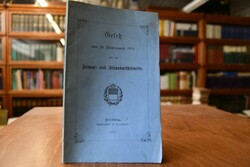 Gesetz vom 28. Wintermonat 1874 über das Primar...