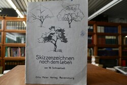 Skizzenzeichnen nach dem Leben.