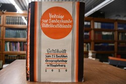 Beiträge zur Landeskunde Mitteldeutschlands. Fe...