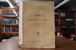 Jahrbuch des öffentlichen Rechts der Gegenwart ...